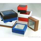 Stülpdeckelbox 415 mit Klarsichtfenster