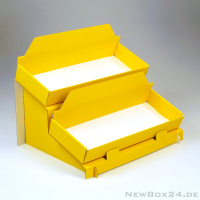 Wellkarton Farbe 25 goldgelb - glatt