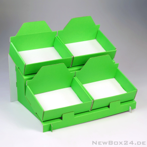 Wellkarton Farbe 10 hellgrün - glatt