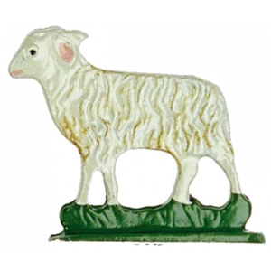 Zinnfigur Schaf stehend zum Stellen - ausverkauft!