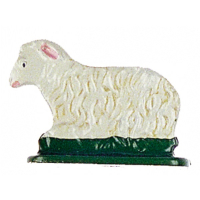 Zinnfigur Schaf liegend zum Stellen - ausverkauft!