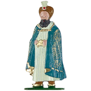 Zinnfigur K&ouml;nig mit Turban zum Stellen
