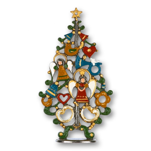 Zinnfigur Weihnachtsbaum zum Stellen