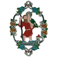 Zinnfigur St. Christoph