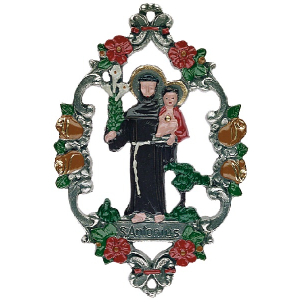 Pewter Ornament St. Anthony