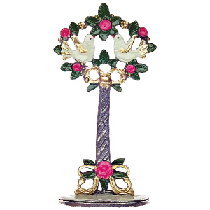 Tischkartenst&auml;nder T&auml;ubchen rosa