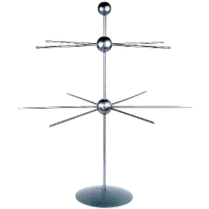 Deko-Display silber