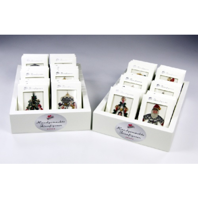 Verkaufsdisplay - passend f&uuml;r 60 K&uuml;hn-Zinnfiguren in Einzel-Geschenkverpackung
