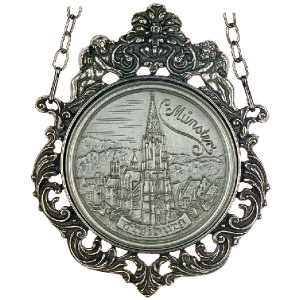 Rahmen mit Plakette klein Stadt