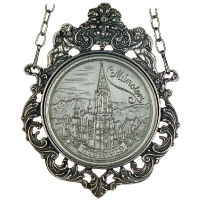 Rahmen mit Plakette klein Stadt