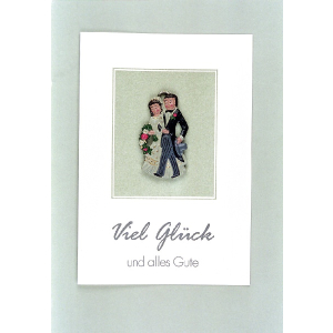 Geschenkkarte "Viel Glück und Alles Gute"