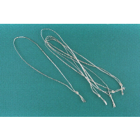 Silver ribbon tied (100 pcs.)