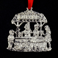 Pewter Ornament Gl&uuml;hwein Stand - SilverStylePewter
