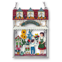 Pewter Picture Flowers &bdquo;Blumen&ldquo;