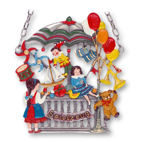 Pewter Picture Toy Booth &bdquo;Spielzeug&ldquo;