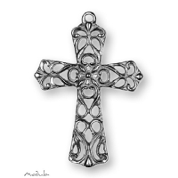 Anh&auml;nger Filigrankreuz poliert - ausverkauft!