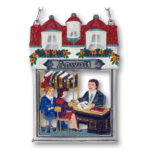 Pewter Picture Attorney &bdquo;Anwalt&ldquo;