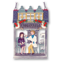 Pewter Picture Eye Specialist &bdquo;Augenarzt&ldquo;