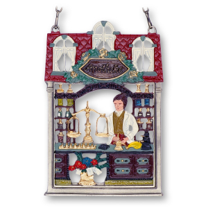 Zinnbild Apotheker