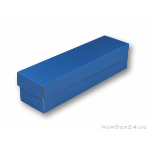 Wellkarton Farbe 04 blau - glatt