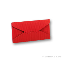 Wellkarton Farbe 03 rot - offene Welle