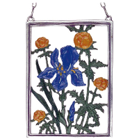 Pewter Picture Iris