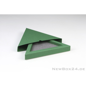 Schmuckverpackung Dreieck, Seitenlänge innen 140 mm