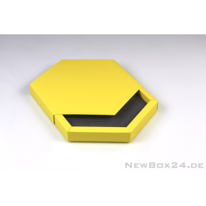 Schmuckverpackung Sechseck, Ø innen 160 mm