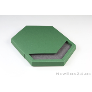 Schmuckverpackung Sechseck, Ø innen 200 mm