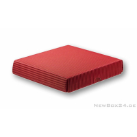 Stülpdeckel-Geschenkbox 130 x 130 x 25 mm - Wellkarton