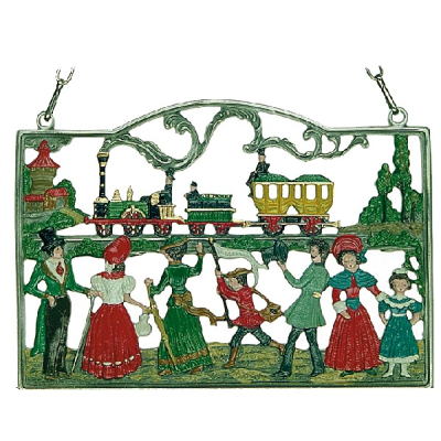 Zinnbild Eisenbahn N&uuml;rnberg-F&uuml;rth