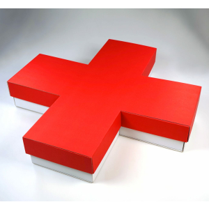 Stülpdeckelbox Kreuz Größe 03 - 575 x 175...