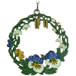 Zinnfigur Fensterschmuck Fr&uuml;hling