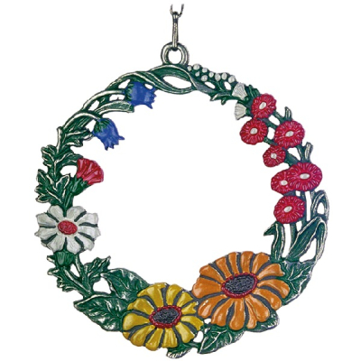 Pewter Ornament Window Decoration Autumn