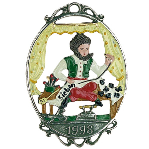 Zinnfigur Jahresm&auml;rchen 1998 Tapferes Schneiderlein