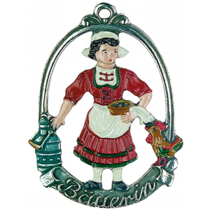 Zinnfigur B&auml;uerin
