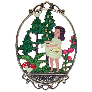 Zinnfigur Jahresm&auml;rchen 2003 Sterntaler